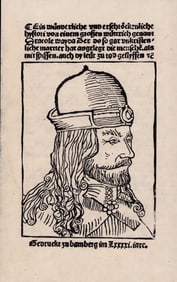 Dracula prop woodcut illustration