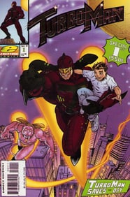 Jingle All the Way Prop Turboman comic book