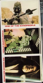 Star Wars set of mint trading cards