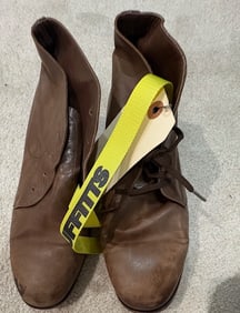 Peter Falk pair of RARE shoes worn in Last Columbo film