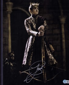 Jack Gleeson Game of Thrones signed 11x14 photo