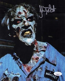 John DeSantis signed horror still 8x10 photo