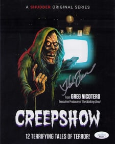 Hannah Fierman signed Creepshow 8x10 photo