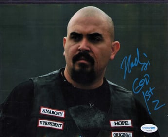 Noel Gugliemi signed Sons of Anarchy 8x10 photo