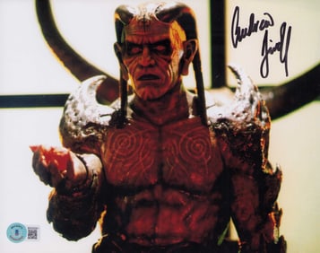 Andrew Divoff signed horror still 8x10 photo