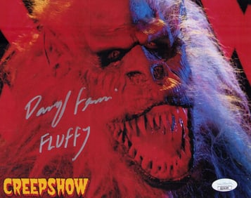 Daryl Ferrucci signed horror still 8x10 photo