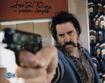 Jeff Daniel Phillips signed horror still 8x10 photo