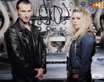 Dr Who Christopher Eccleston signed 8x10 photo