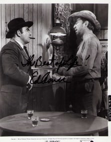 Ed Asner signed photo