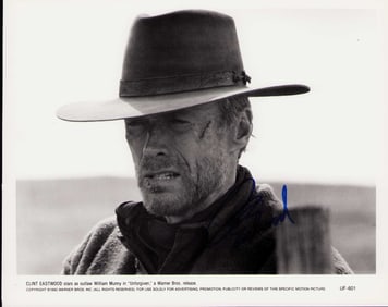 Clint Eastwood signed photo 8x10