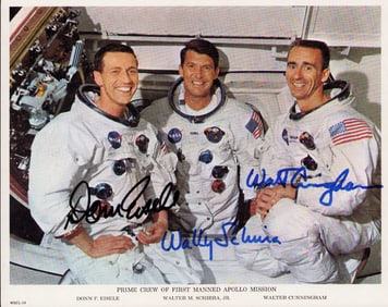 Apollo I crew signed photo