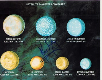 Neil Armstrong signed original NASA photo