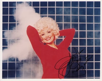 Dolly Parton signed photo 8x10