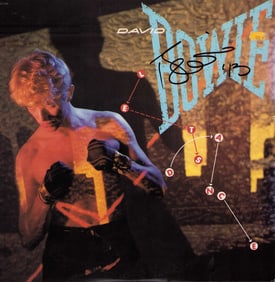 David Bowie signed LP