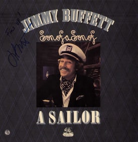 Jimmy Buffett signed LP