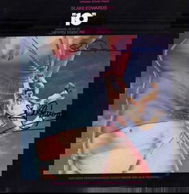 The movie 10 signed soundtrack LP