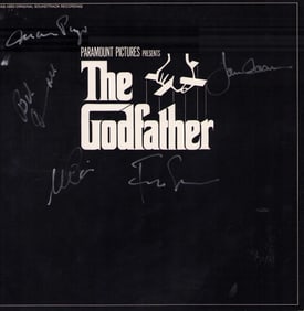 The Godfather signed soundtrack LP