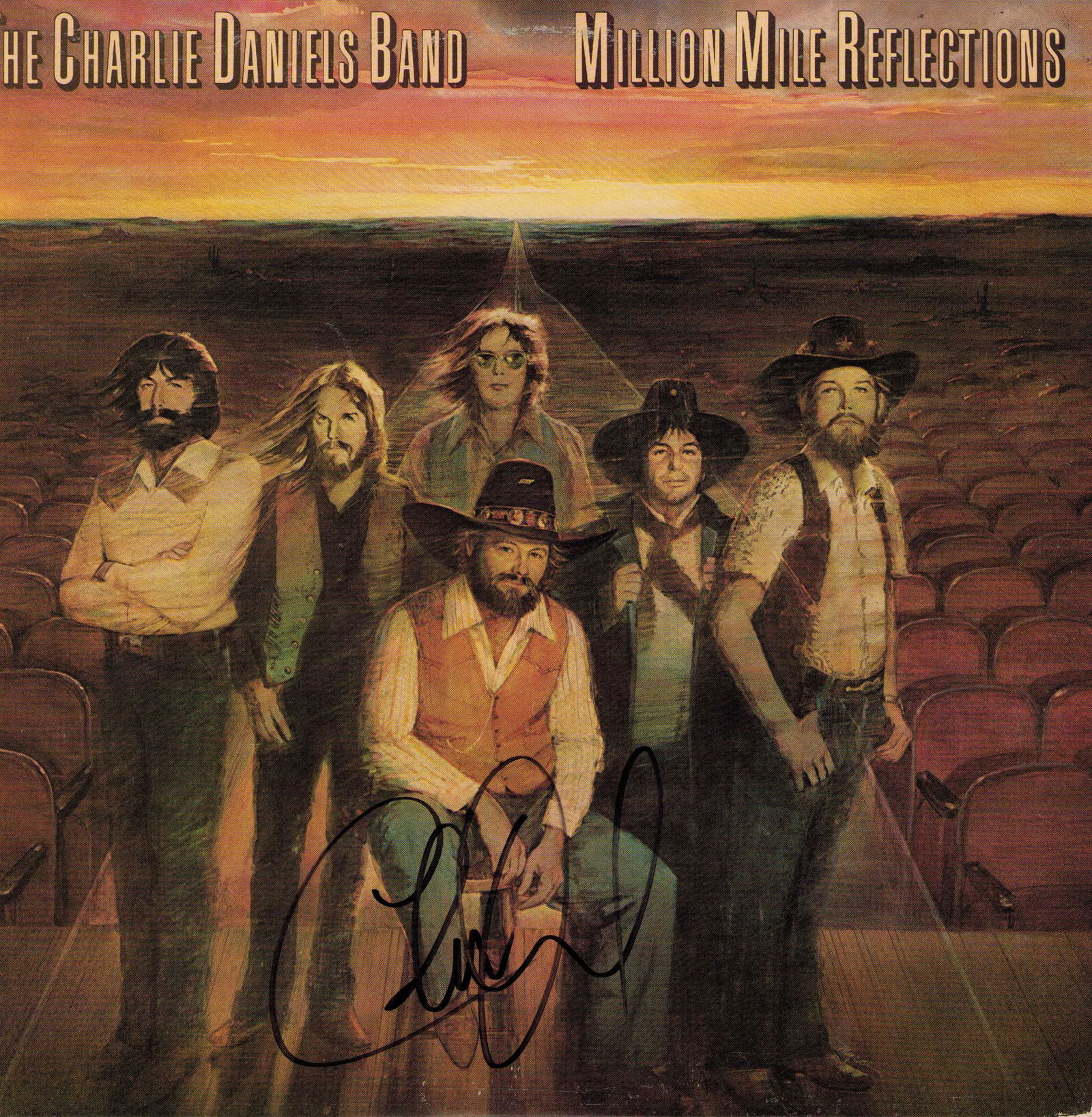 Charlie Daniels Band signed LP (1 of 1)