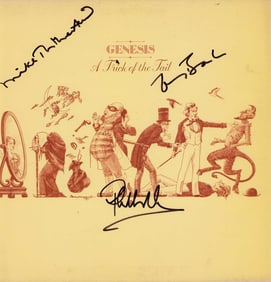 Genesis band signed LP