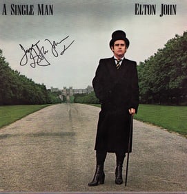 Elton John signed LP
