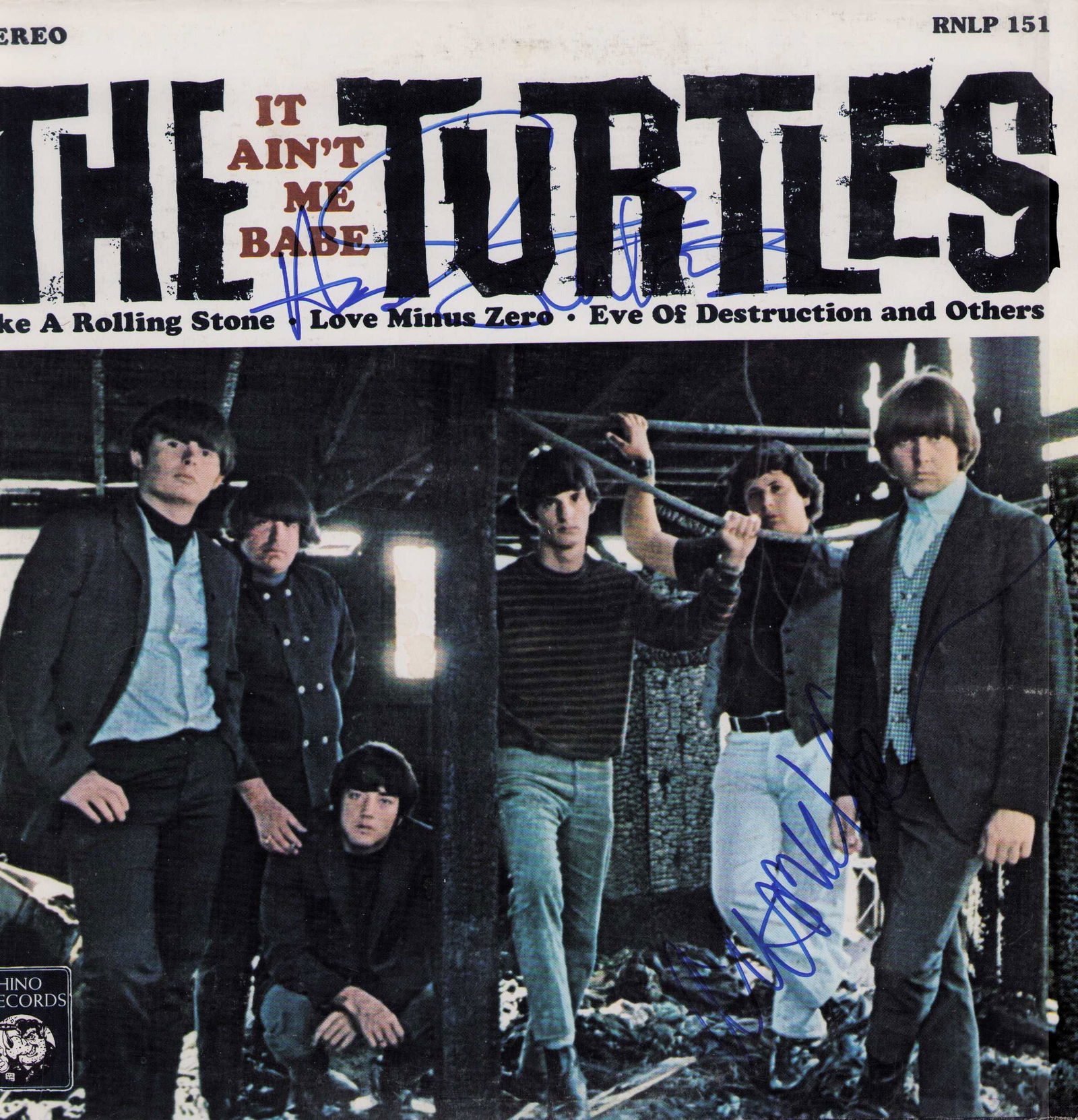 The Turtles band signed LP (1 of 1)