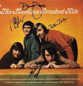 The Monkees band signed LP