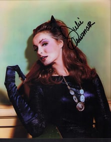 Catwoman Julie Newmar signed 8x10 photo