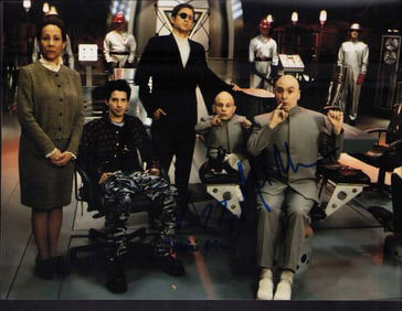 Austin Powers cast signed 8x10 photo