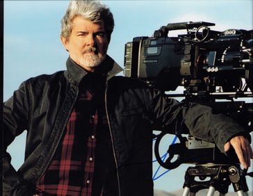 George Lucas signed 8x10 photo