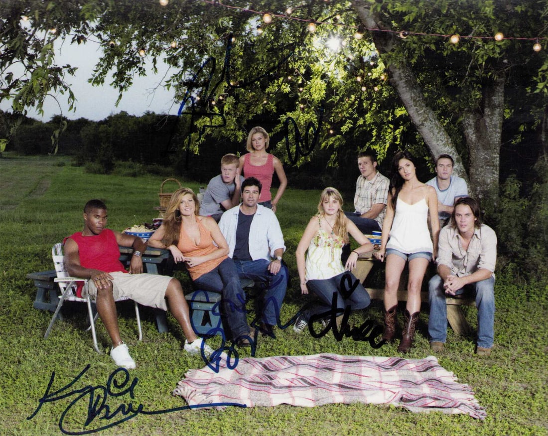 Friday Night Lights cast signed photo (1 of 1)