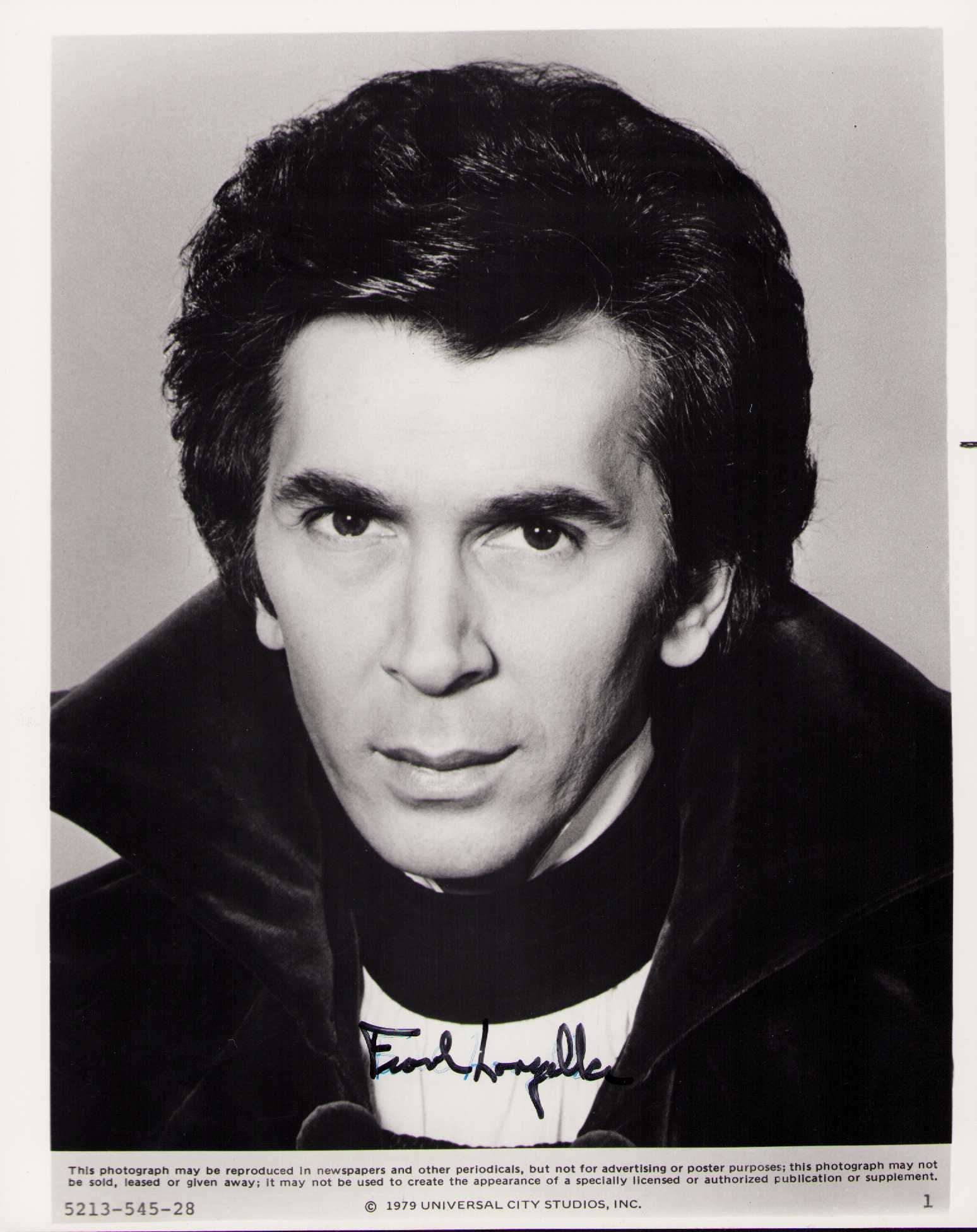 Frank Langella Dracula signed photo 8x10 (1 of 1)