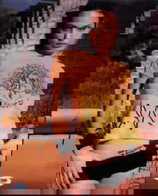 Angelina Jolie signed 8x10 photo