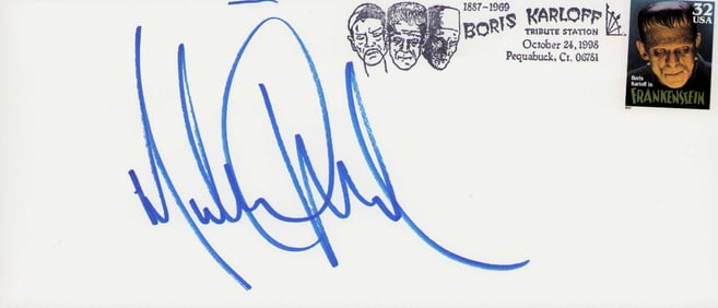 Michael Jackson signed FDC