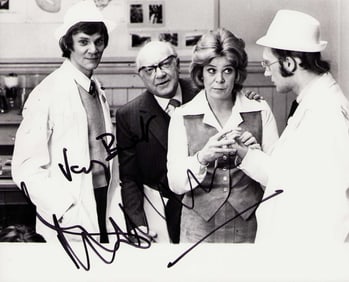 Malcolm McDowell signed 8x10 photo