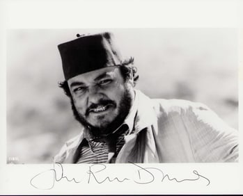 John Rhys Davies signed Indiana Jones 8x10 photo