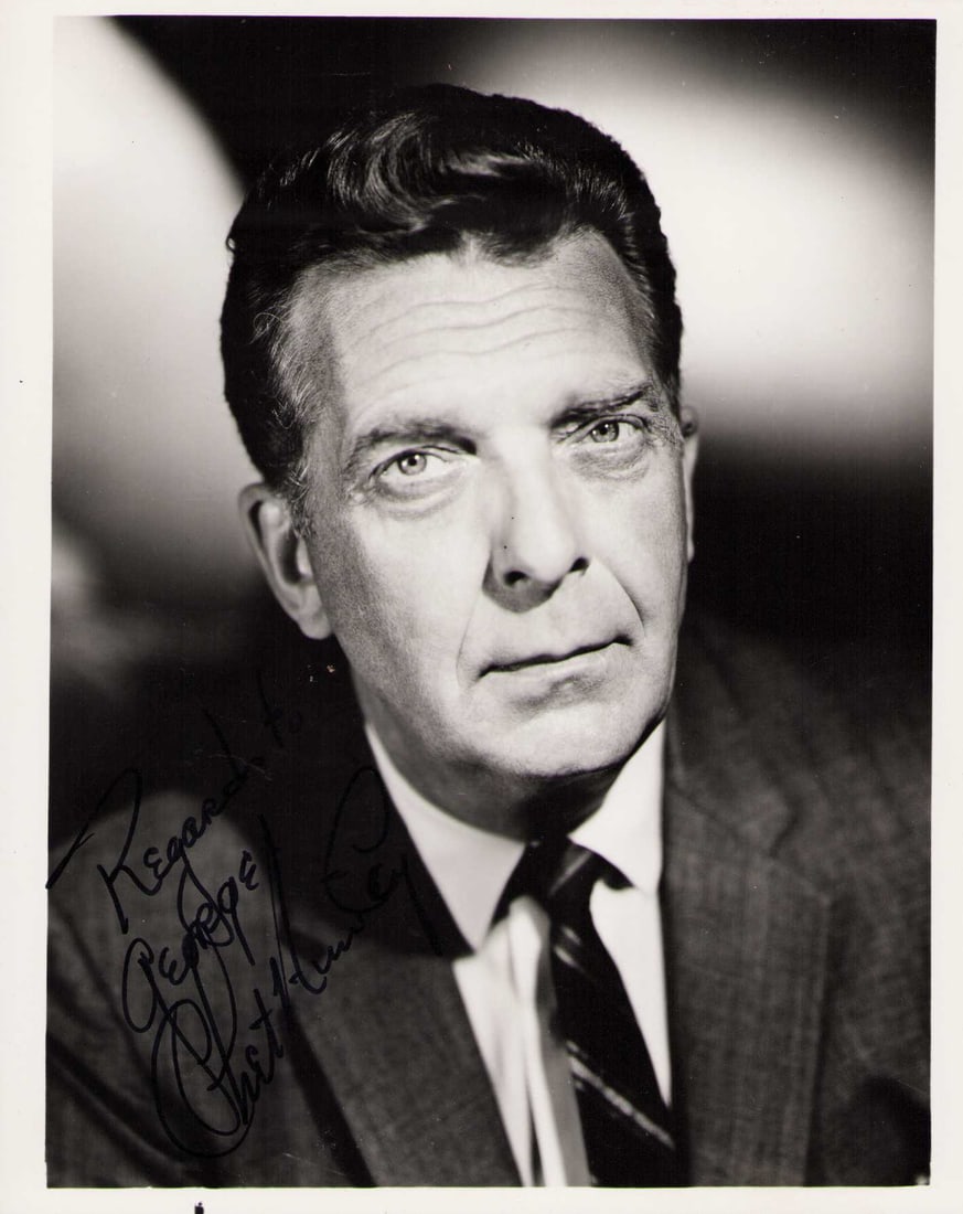 Chet Huntley signed 8x10 photo (1 of 1)