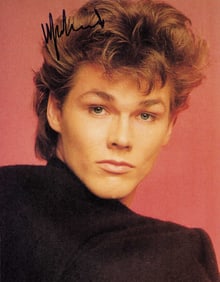 Morten Harket signed photo