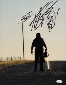 Andrew Bryniarski signed 11x14 photograph Texas Chainsaw