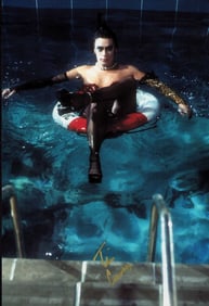 Tim Curry signed Rocky Horror 11x17 photograph