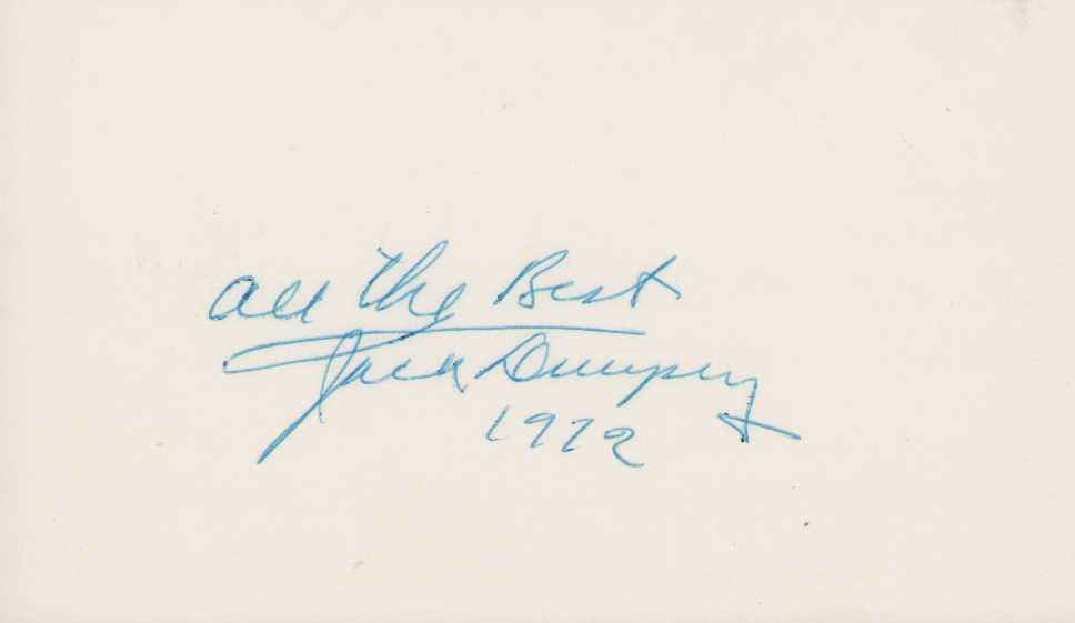 Jack Dempsey signature (1 of 1)