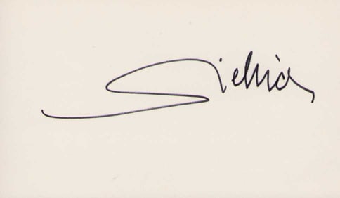 Marlene Dietrich signature