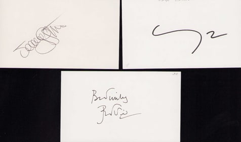 Logans Run set of signatures