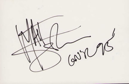 Matt Sorum signature