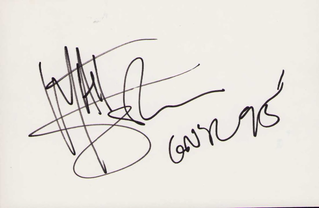 Matt Sorum signature (1 of 1)