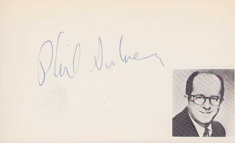 Phil Silvers signature