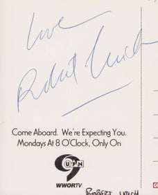 Robert Urich signature