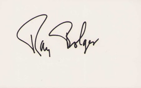 Ray Bolger signature Wizard of Oz