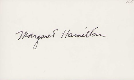 Margaret Hamilton Wizard of Oz signature