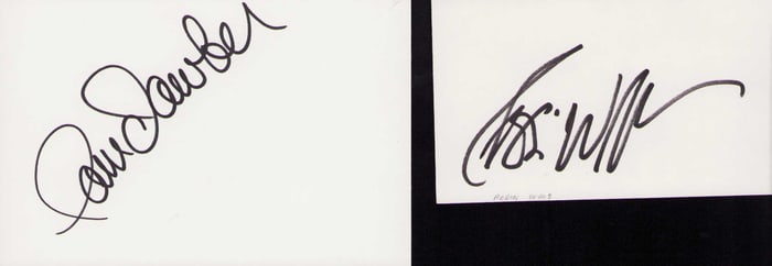 Mork and Mindy set of signatures
