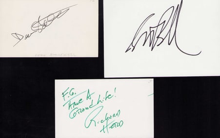 Quantum Leap set of signatures cast